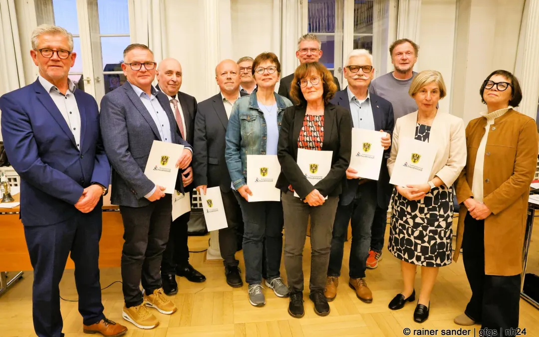 Der aktuelle Magistrat der Stadt Schwalmstadt